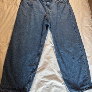 Abercrombie the Tailored Loose High Rise Jeans